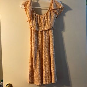 Off the shoulder dress